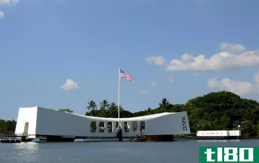 The USS Arizona memorial at Pearl Harbor is operated by the National Park Servcie.