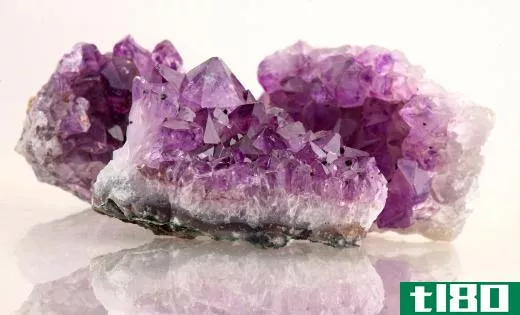 Amethyst is a variety of quartz that is distinguished by its purple color.