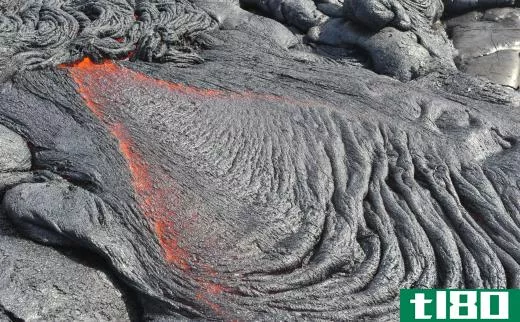 When lava hardens, it is referred to as extrusive igneous rock.