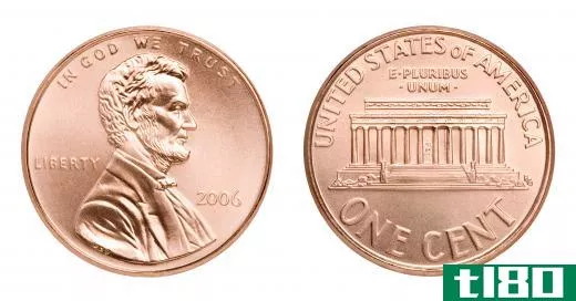 US pennies made after 1982 are only coated in copper.