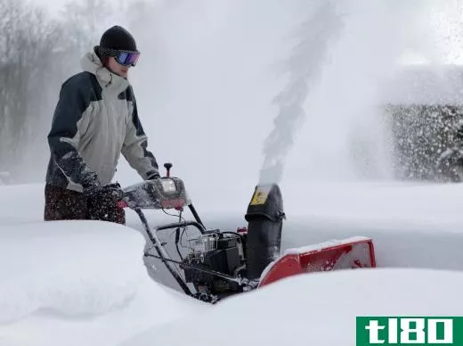 Snow blowers may be used to farm snow.
