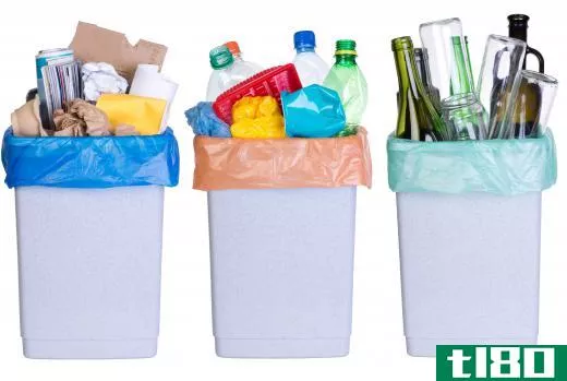 Recycling has become common in most cities and towns in the U.S.