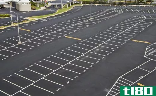 Large parking lots are considered environmentally unfriendly.