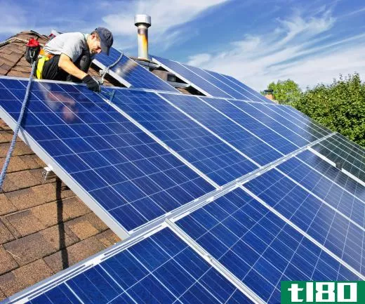 Solar panels can provide clean, renewable power to homes and other buildings.