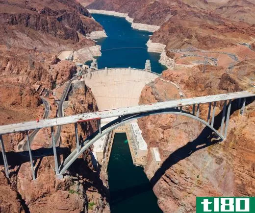 Several species of fish native to the Colorado River are endangered because of the Hoover Dam.