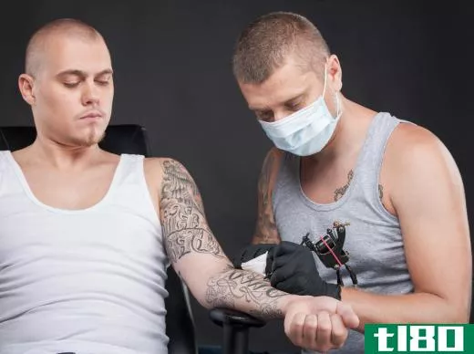 A person would have to become physically or emotionally dependent on the tattooing process in order to be addicted.