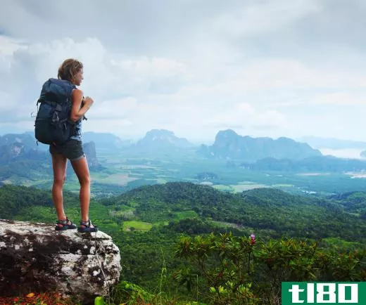 Hikers must keep a careful watch on any weather that starts to move into a mountain range.