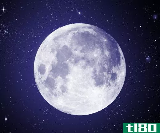 The Moon's gravitational influence on the oceans of the Earth helps create the tides.