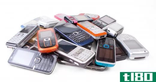 Cell phones contain toxins which can leach out into soil.