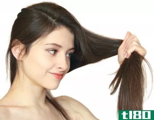 Normal hair grows about half an inch per month.