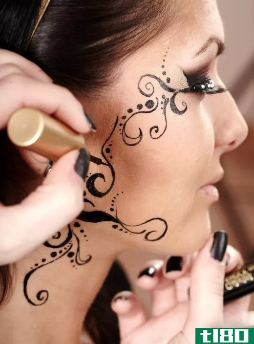 Temporary tattoos are often used for special occasions.
