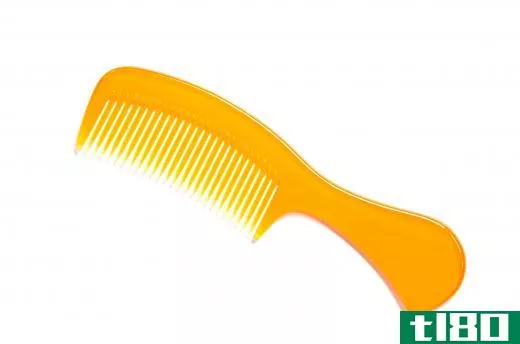 Plastic combs are the most popular but can tear out hair as they are being used.
