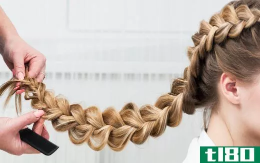 The difference between a Dutch braid and a French braid comes in how the left and right strands of hair are interwoven with the middle piece.