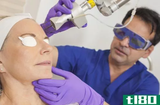 Laser hair removal may leave someone with sparse eyebrows.