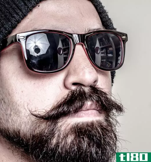 A hipster beard or mustache may be worn with the intention of being comical or ironic.