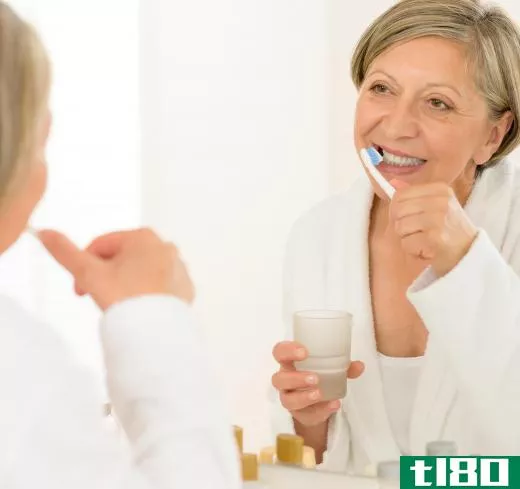 A good oral hygiene regimen may help prevent gingivitis, which can cause bone and tooth loss.