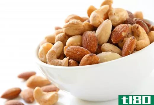 Nuts are typically a good source of magnesium.
