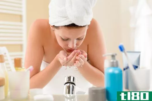 In many instances, antibacterial soap should not be used to cleanse delicate facial skin.