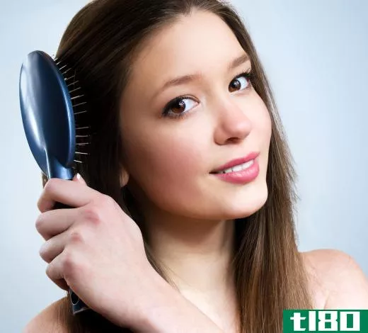 Frequent brushing may damage hair cuticles.