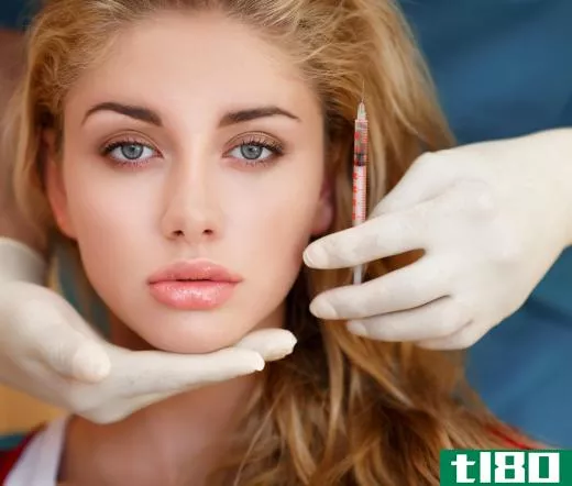 Collagen injections can be used to plump up the skin and reduce the appearance of deep wrinkles.