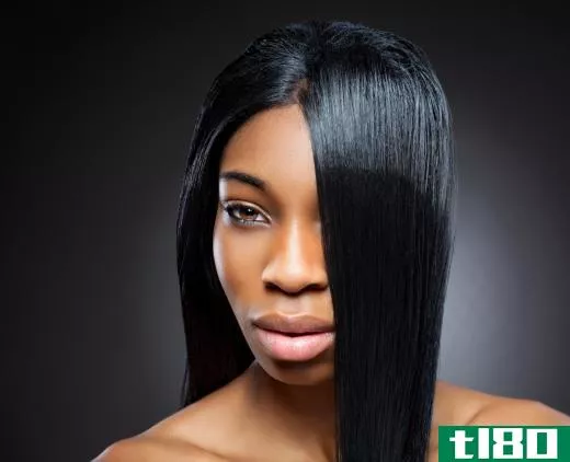 Hair weaves can be for straight or curly hair.