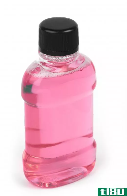 Isopropyl myristate is used in mouthwash.