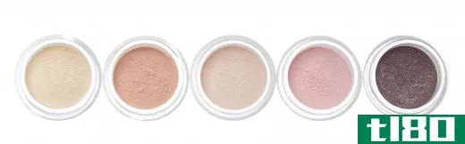 Baked blush comes in a variety of colors and brands.