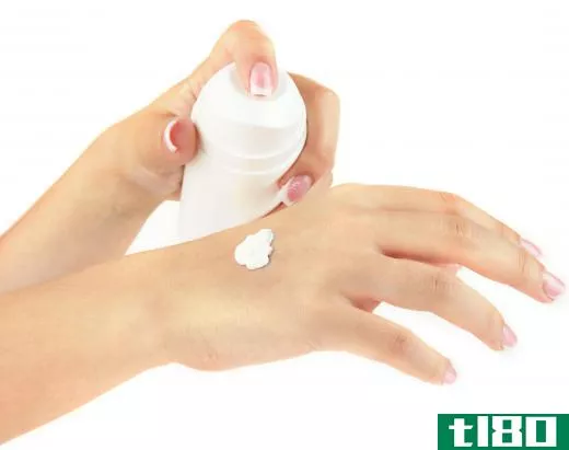 There are skin-firming hand creams available in many stores.