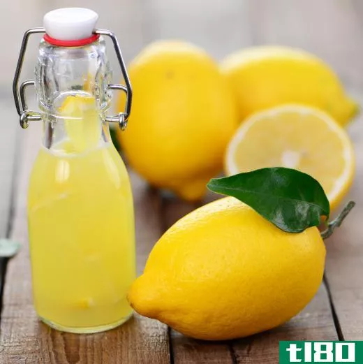 Lemon juice is a natural preservative.