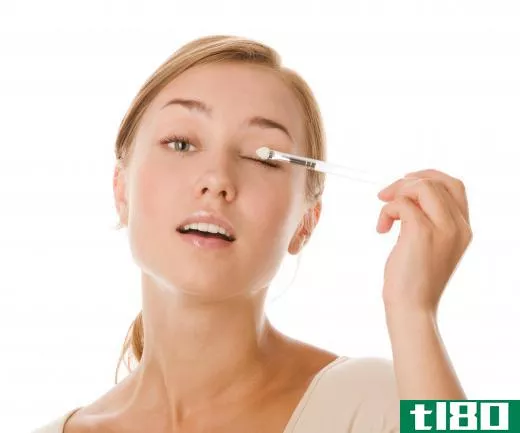 Makeup can help women look more awake.