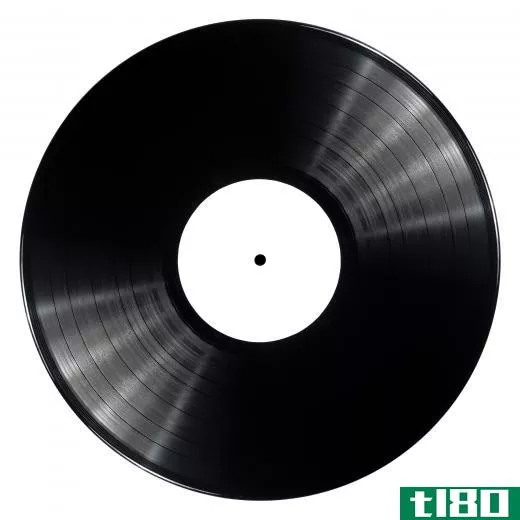 Vinyl records use analog technology.