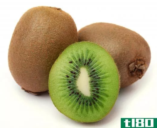 Kiwis are sweeter when they're ripe.