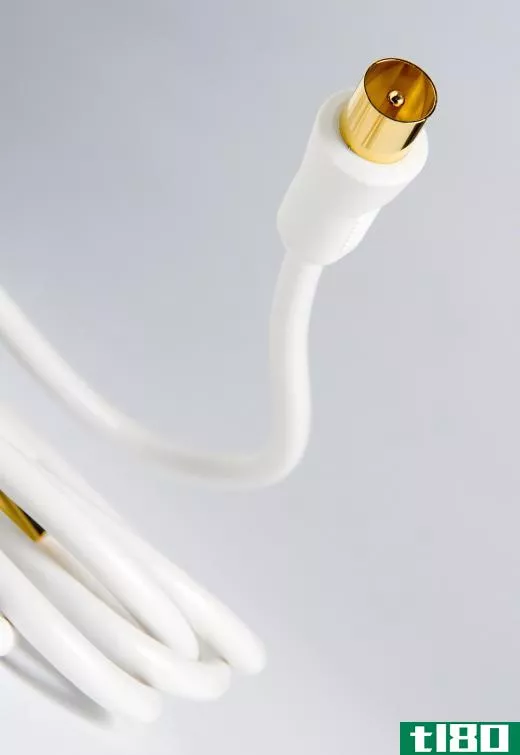 Coaxial cable is typically used during cable TV installation and for some computer, audio and visual equipment.