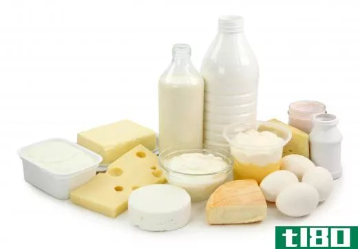 Dairy products and eggs.