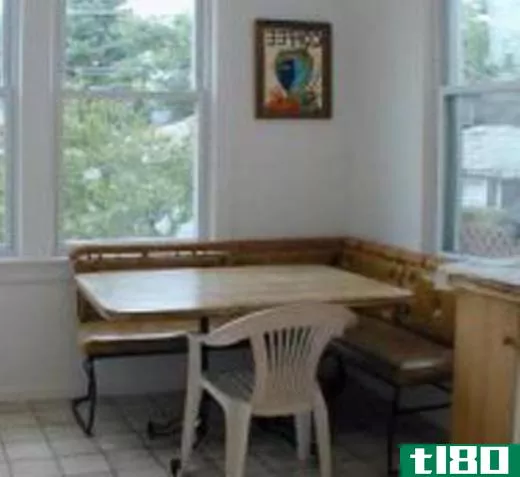 An eat-in kitchen may feature a breakfast nook.
