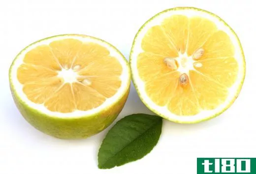 A bergamot orange.