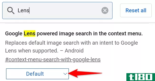 如何在googlechrome中关闭镜头搜索
