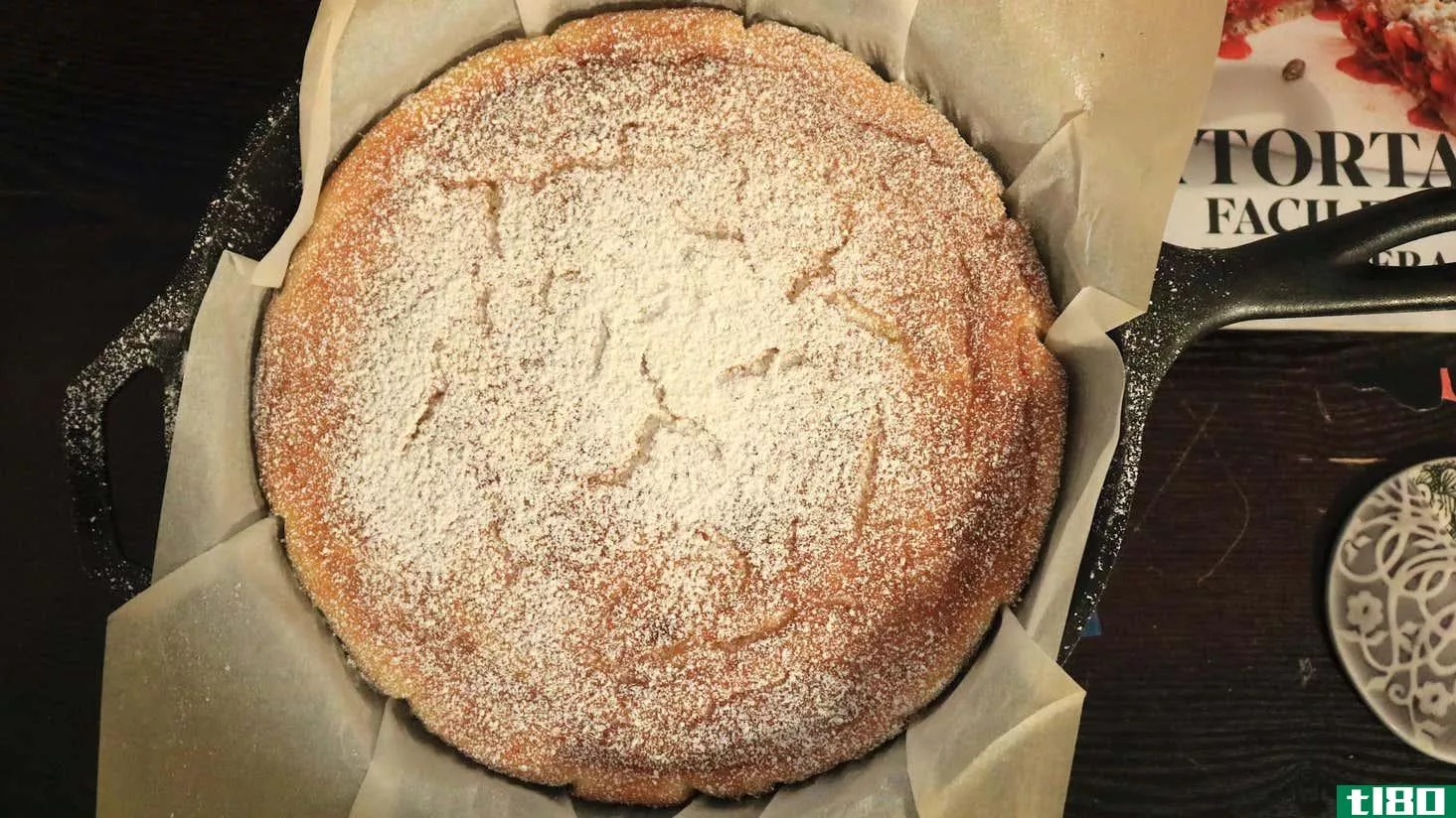 Image for article titled This Italian Semolina Cheesecake Is Shockingly Low Maintenance