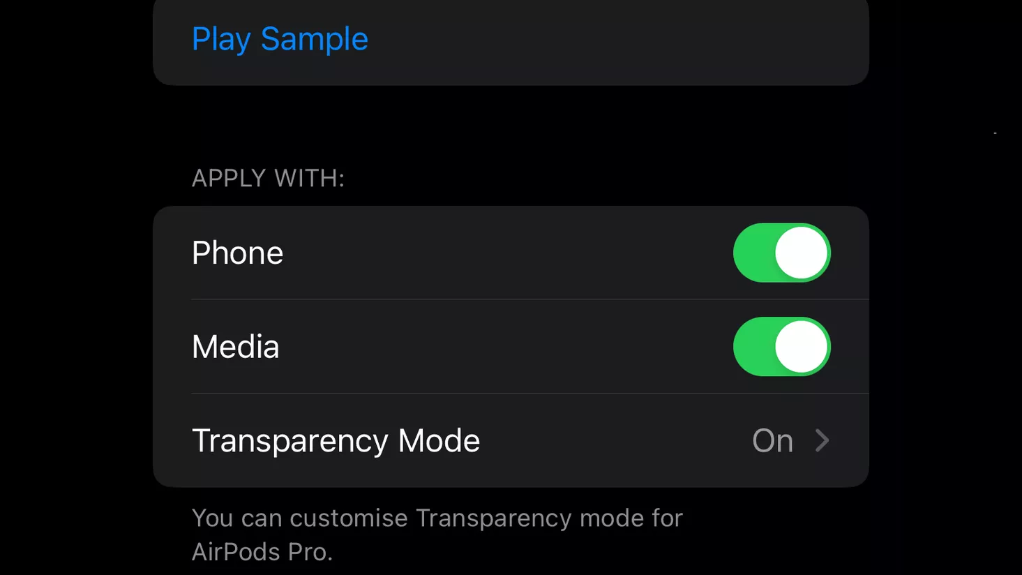 Image for article titled What&#39;s the Point of Your AirPods Pros&#39; Transparency Mode? And How to Customize It