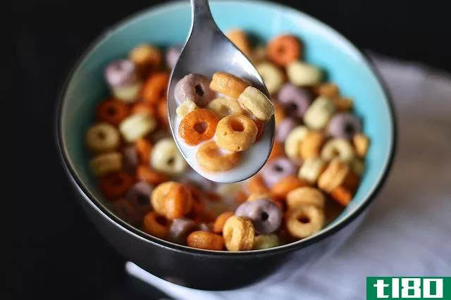 Cereal with milk