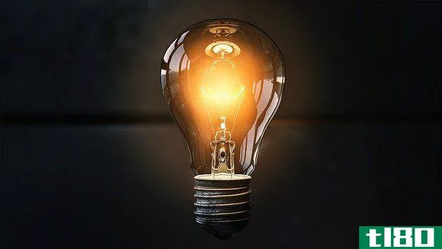 lit Light Bulb