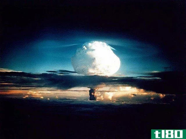 nuclear explosion could