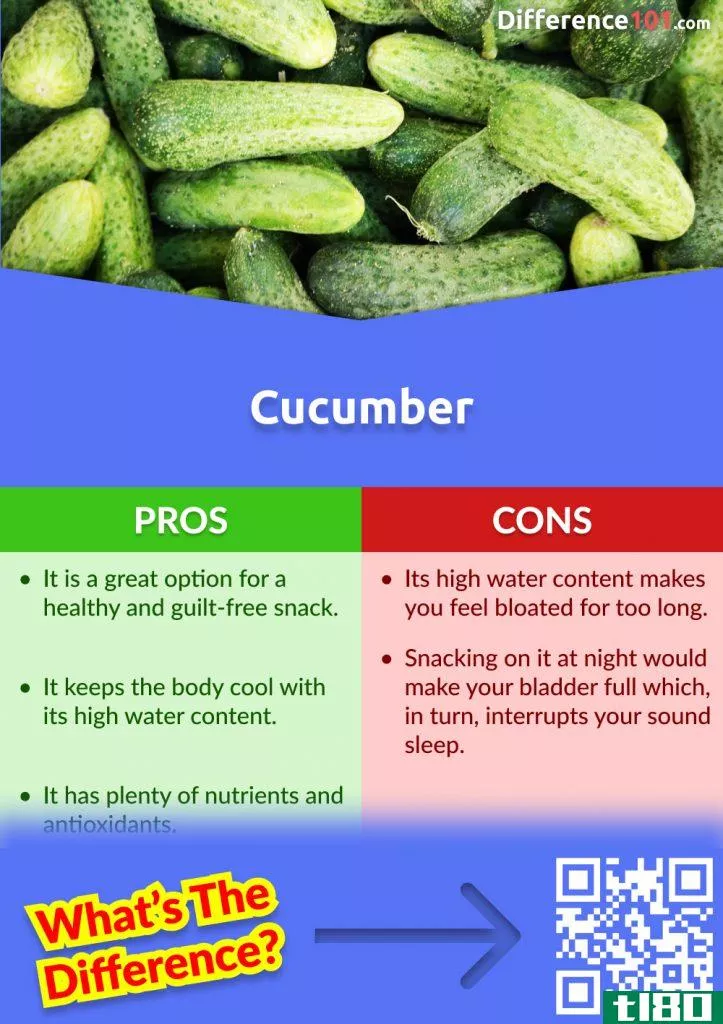 Cucumbers Pros and Cons