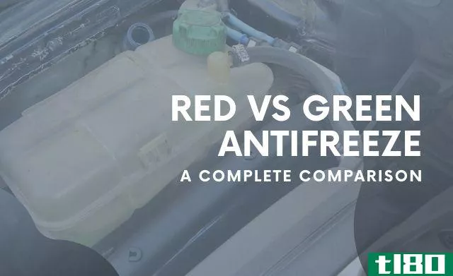 difference between red and green antifreeze