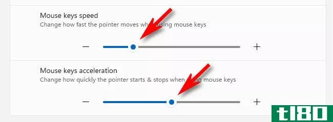 如何在windows11上将数字键盘用作鼠标