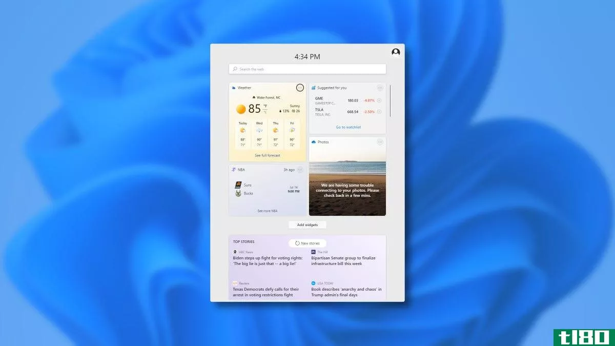 How Windows 11's New Widgets Work