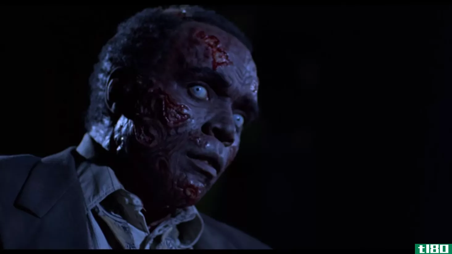 A screenshot of a zombie from Tales From the Hood