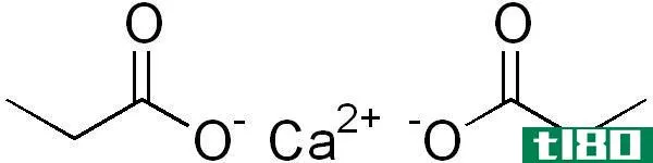 丙酸钠(sodium propionate)和丙酸钙(calcium propionate)的区别