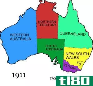 澳大利亚各州(australian states)和领土(territories)的区别