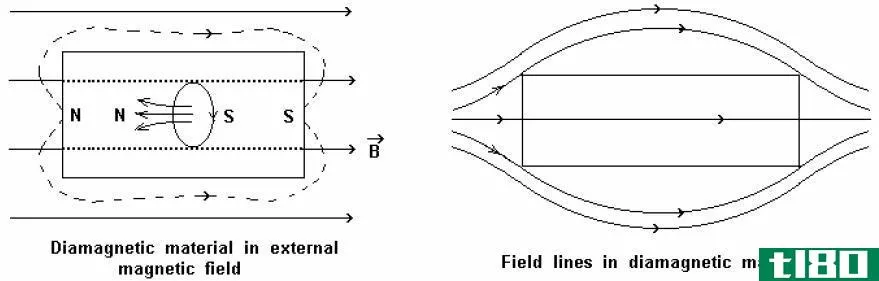 直径(dia para)和铁磁性材料(ferromagnetic materials)的区别